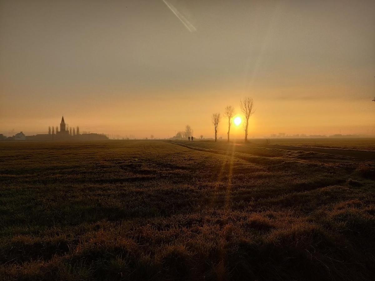 Vakantiehuis De Maretak Vlakbij Brugge & De Kust Meetkerke Luaran gambar
